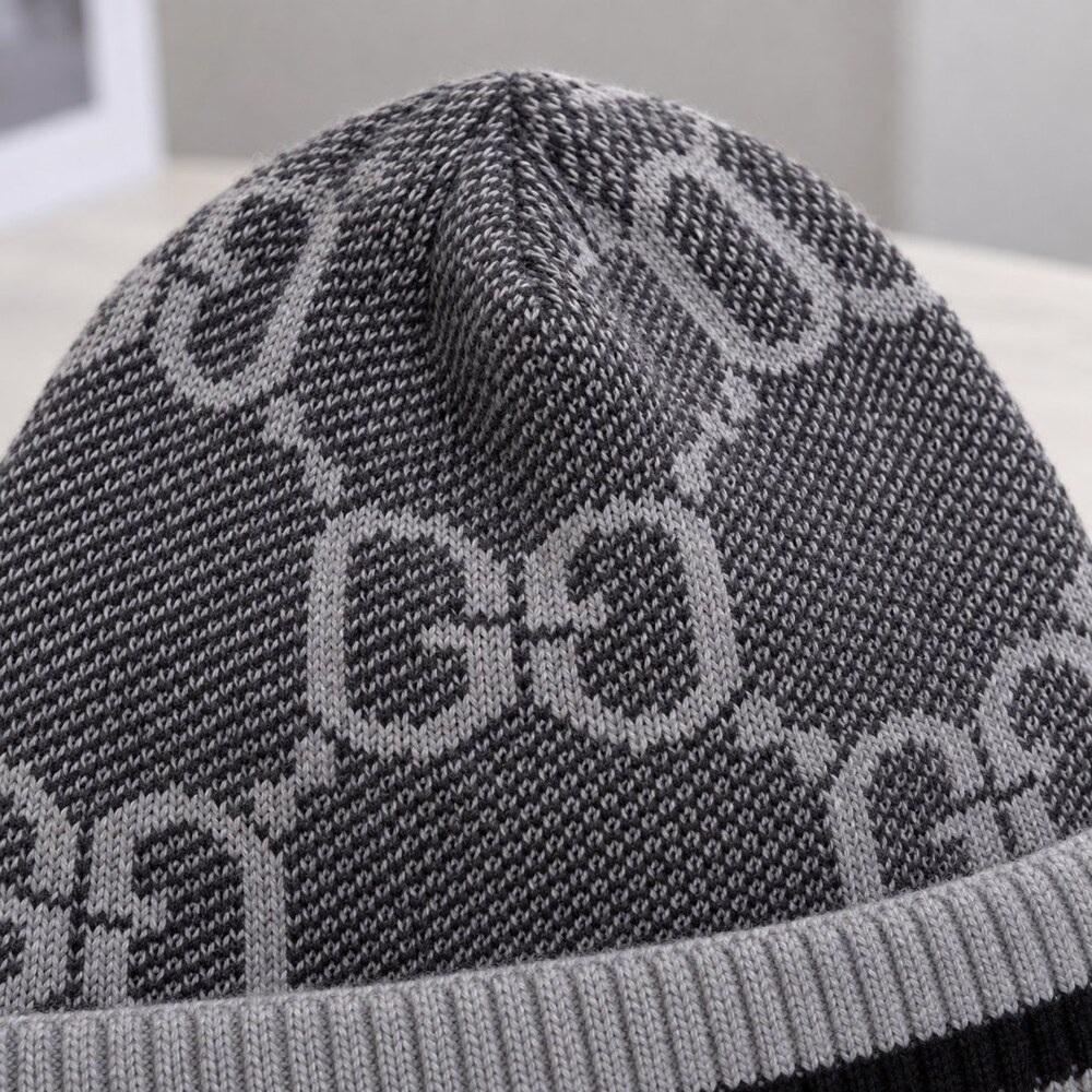 Gucci GG Jacquard Knit Beanie - Picture 5 of 6
